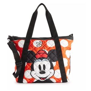 NWT Disney Minnie Mouse Nylon Tote Bag